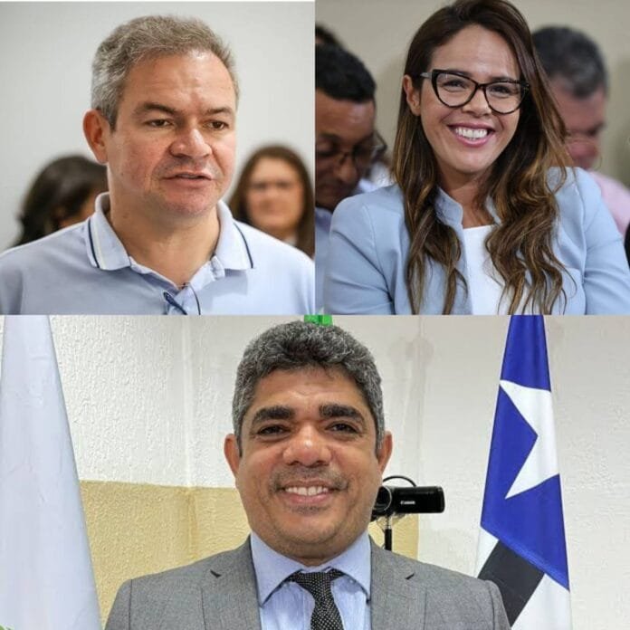 Rafael Brito, Gisele Bezerra e Uilma Resende
